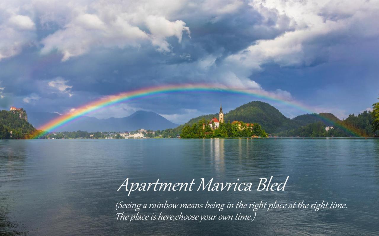 Apartment Mavrica Bled, Quiet Location, With A View Of The Lake 外观 照片